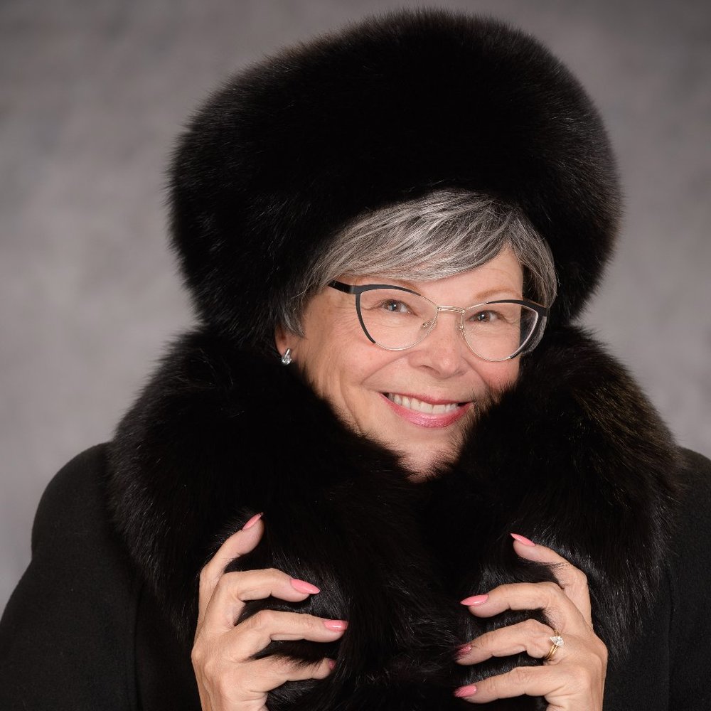 Meet your Posher, The FUR Lady ...Grandma Barb.